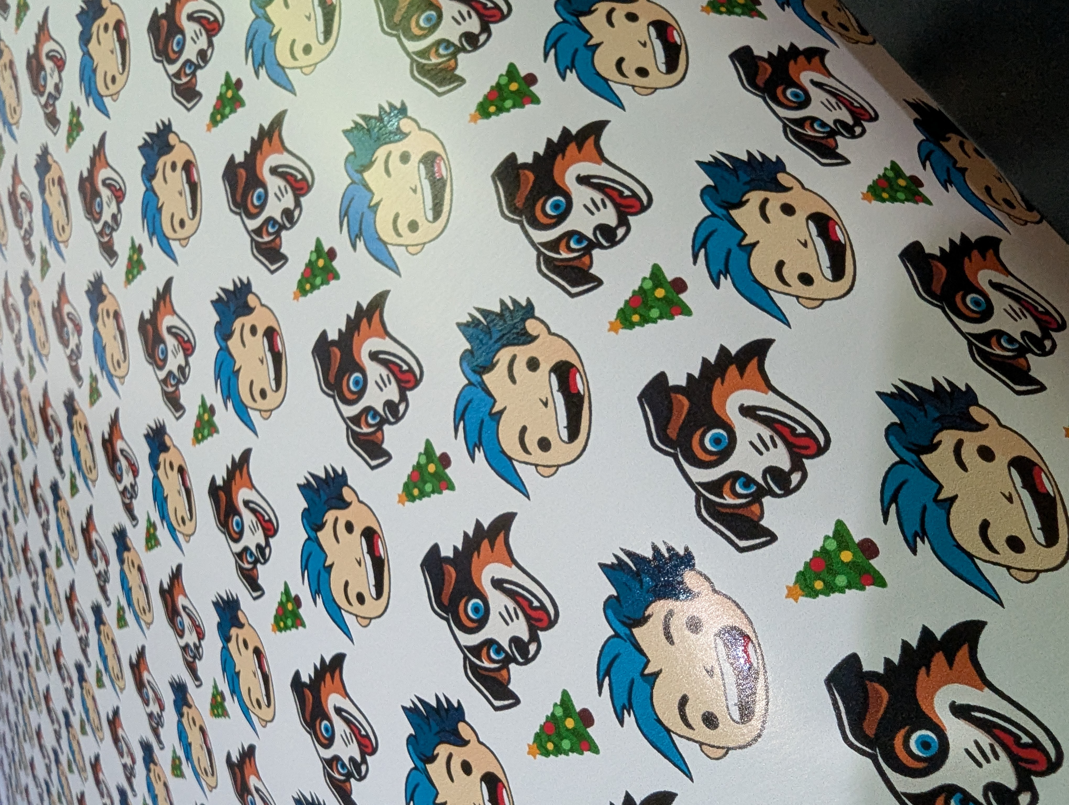 Giftwrap production sheet preview