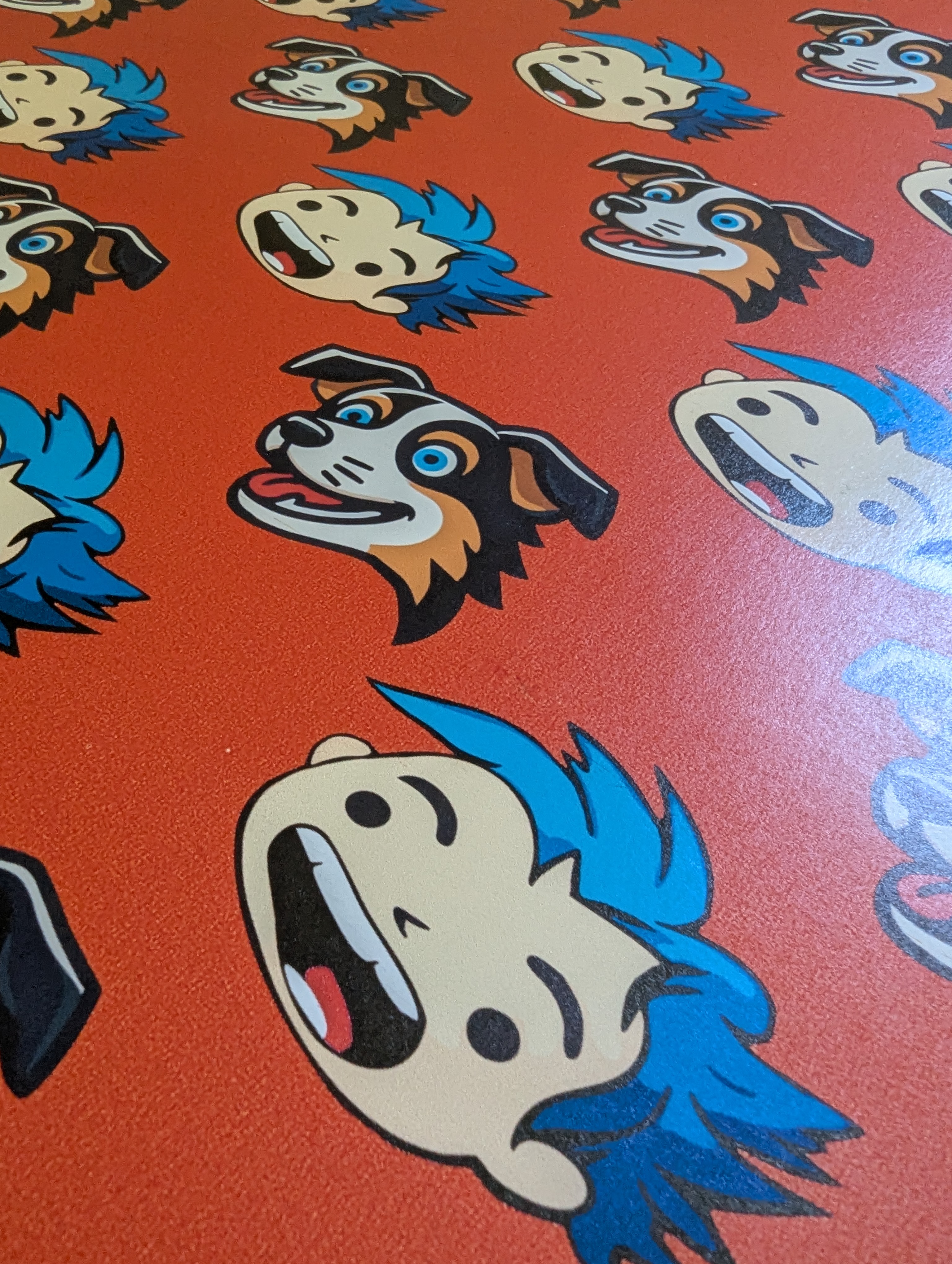 Giftwrap production wrap sample